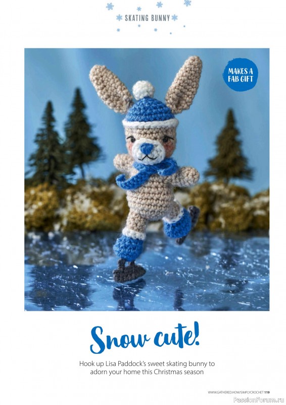 Вязаные проекты крючком в журнале «Your Crochet Christmas - 2025»