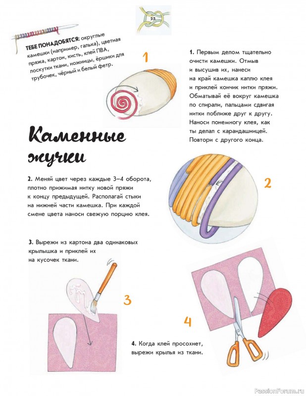 Вязаные проекты в книге «Творческое вязание»