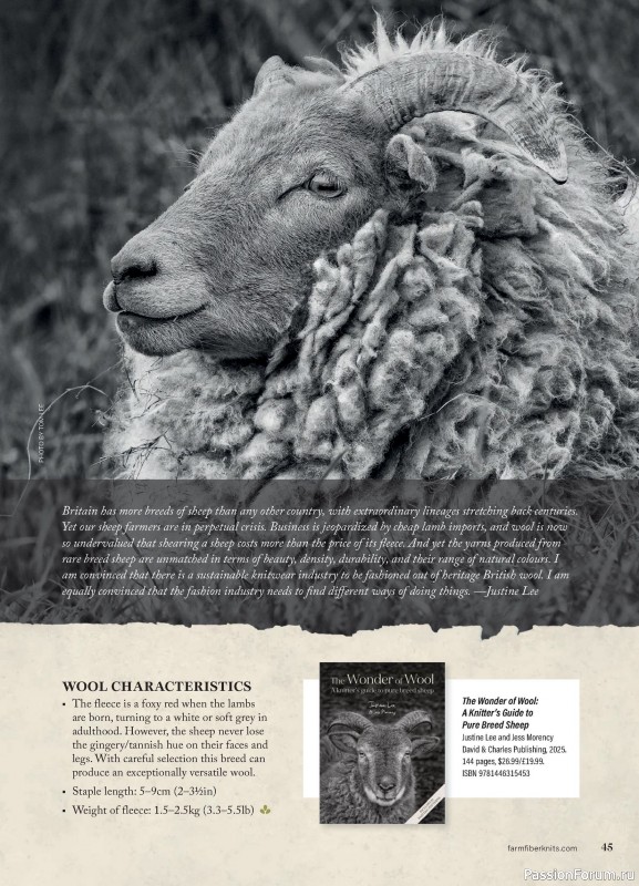 Вязаные проекты в журнале «Farm & Fiber Knits - Spring 2026»