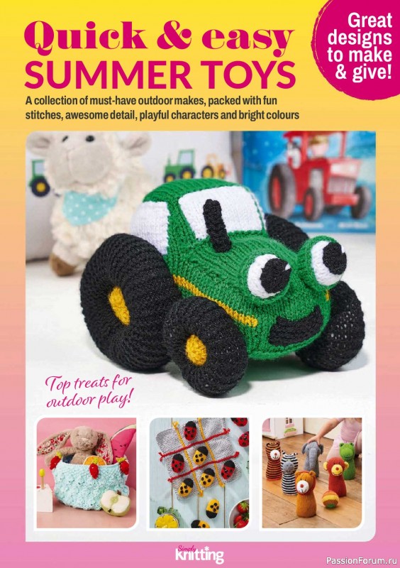 Вязаные проекты в журнале «Simply Knitting №278 2026»