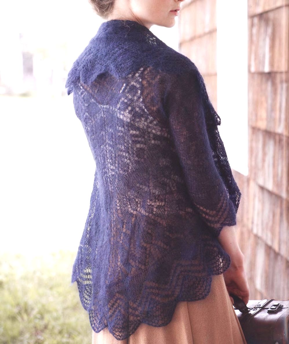 40 проектов вязания в журнале "Vogue Knitting Lace": 40 Bold & Delicate Knits 2021