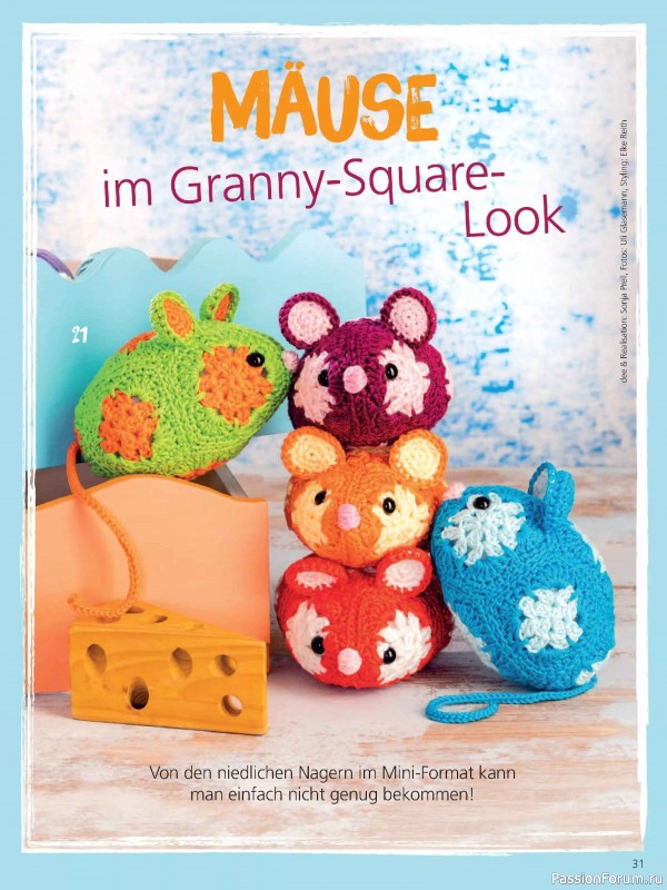 Коллекция проектов для рукодельниц в журнале &laquo;Anna Special A567 2026 - Hakellieblinge&raquo;