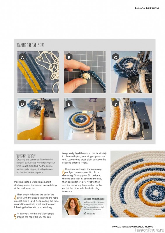 Коллекция проектов для рукодельниц в журнале «Love Patchwork & Quilting №152 2025»