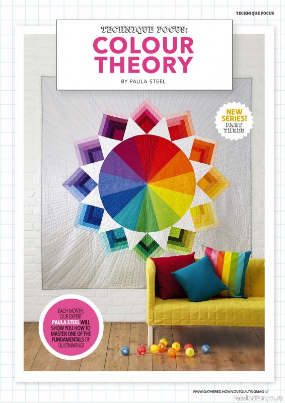 Коллекция проектов для рукодельниц в журнале &laquo;Love Patchwork & Quilting №163 2026&raquo;