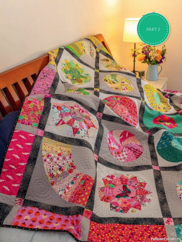 Коллекция проектов для рукодельниц в журнале «Quilters Companion №134 2025»