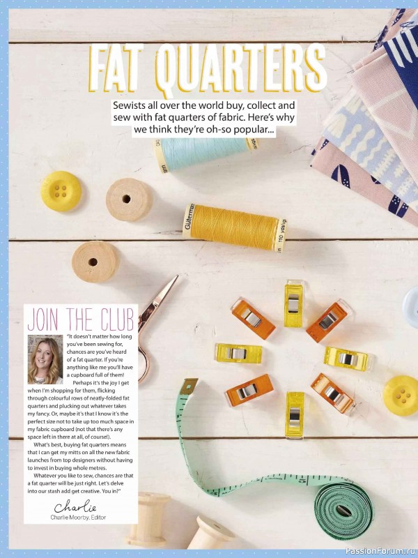 Коллекция проектов для рукодельниц в журнале «Simply Sewing Special 2026».