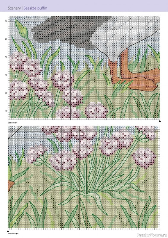 Коллекция вышивки в журнале «Cross Stitch Gold - Birds Collection 2024»