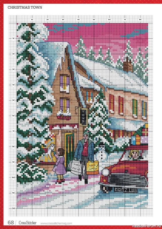 Коллекция вышивки в журнале «CrossStitcher №399 2023»