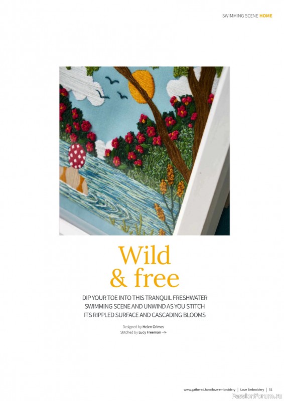 Коллекция вышивки в журнале «Love Embroidery №74 2025»