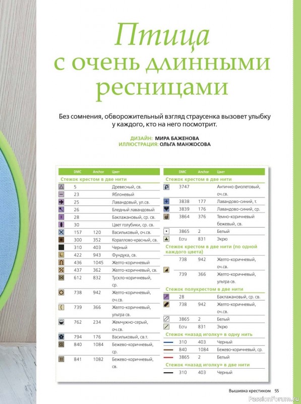 Коллекция вышивки в журнале «Вышивка крестиком №1 2023»