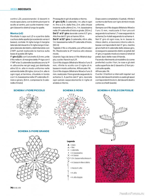 Коллекция проектов для рукодельниц в журнале &laquo;Rakam - Febbraio/Marzo 2026&raquo;
