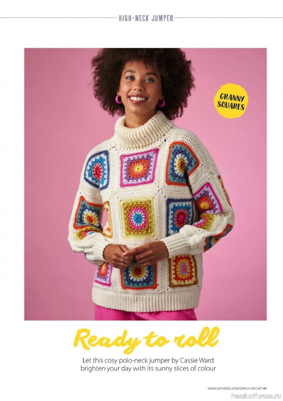 Вязаные модели крючком в журнале «Simply Crochet №127 2022»
