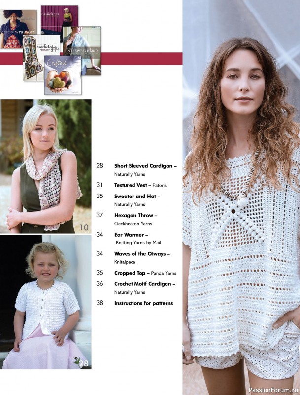 Вязаные модели спицами в журнале &laquo;Australian Knitting &ndash; Vol.17 №4 2026&raquo;