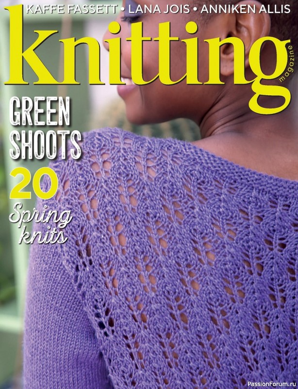 Вязаные модели спицами в журнале «Knitting №229 2022»