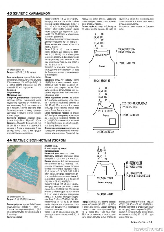 Вязаные модели в журнале «Main Tricot №2 2023»