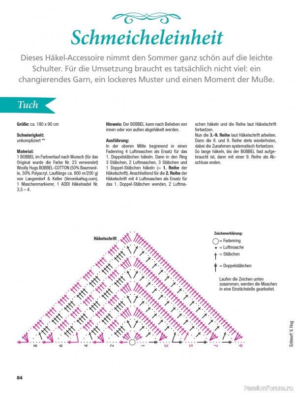 Вязаные проекты крючком в журнале «FiletHakeln HA109 2024»