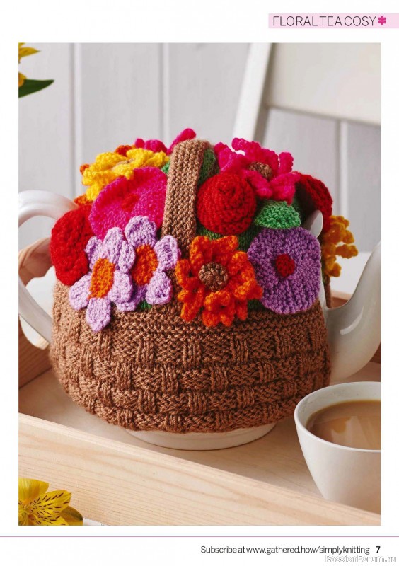Вязаные проекты крючком в журнале «Simply Knitting №264 2025»