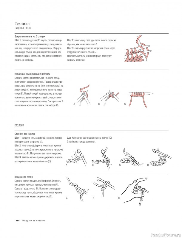 Вязаные проекты в книге &laquo;Модульное вязание на спицах&raquo;. Продолжение