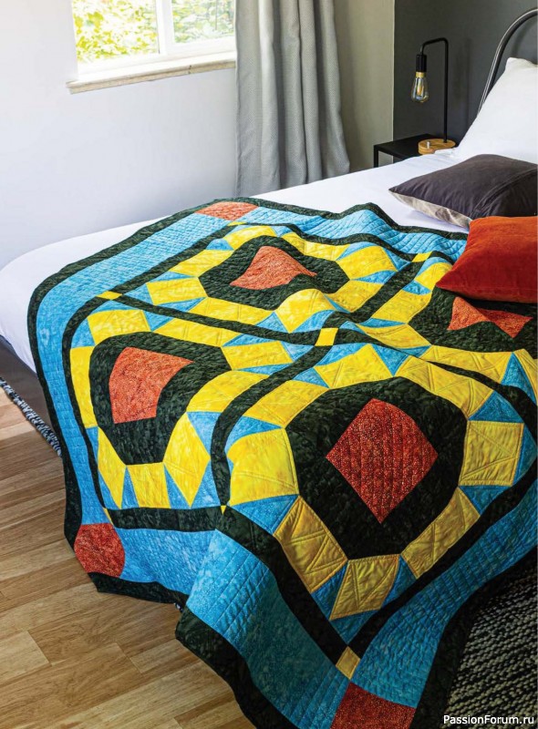 Коллекция проектов для рукодельниц в журнале «Quick+Easy Quilts - Fall 2025»