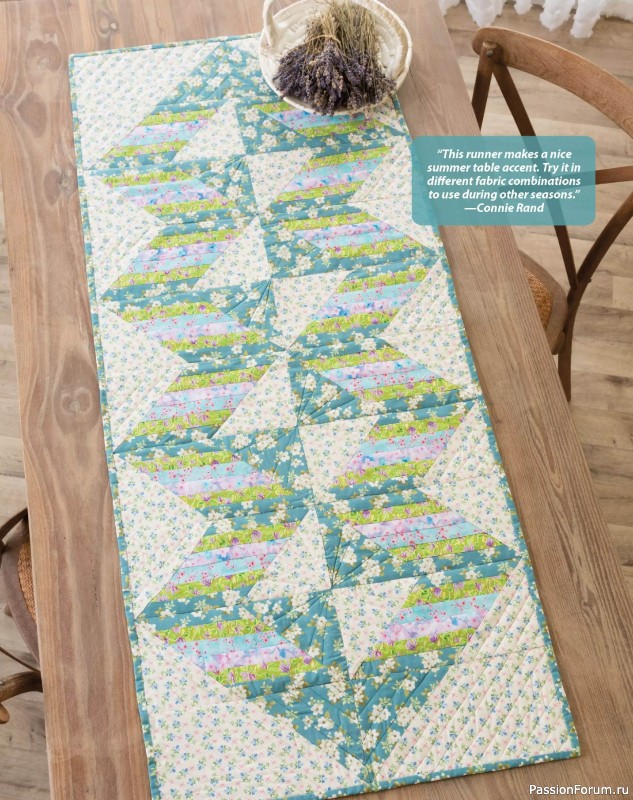 Коллекция проектов для рукодельниц в журнале «Quilter’s World - Summer 2025»