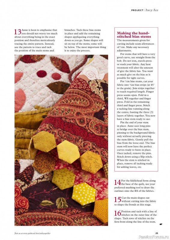Коллекция проектов для рукодельниц в журнале «Todays Quilter №130 2025»