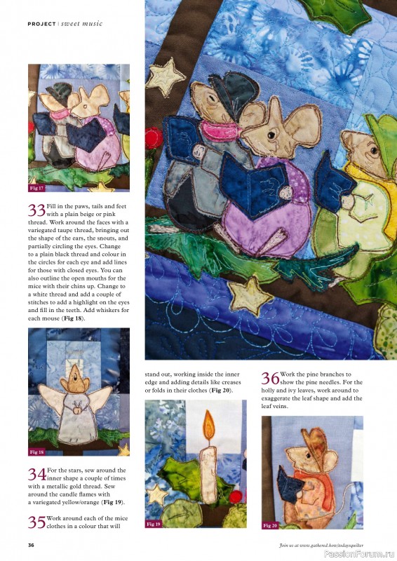 Коллекция проектов для рукодельниц в журнале «Todays Quilter №133 2025»