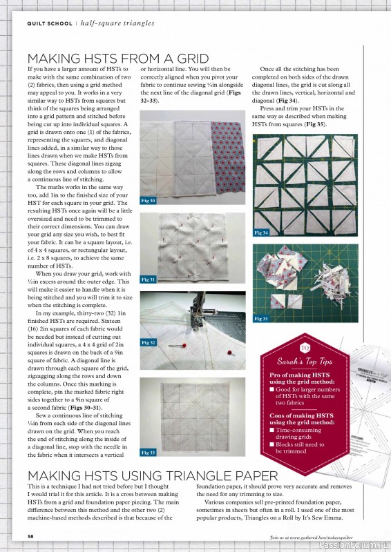 Коллекция проектов для рукодельниц в журнале «Todays Quilter №133 2025»