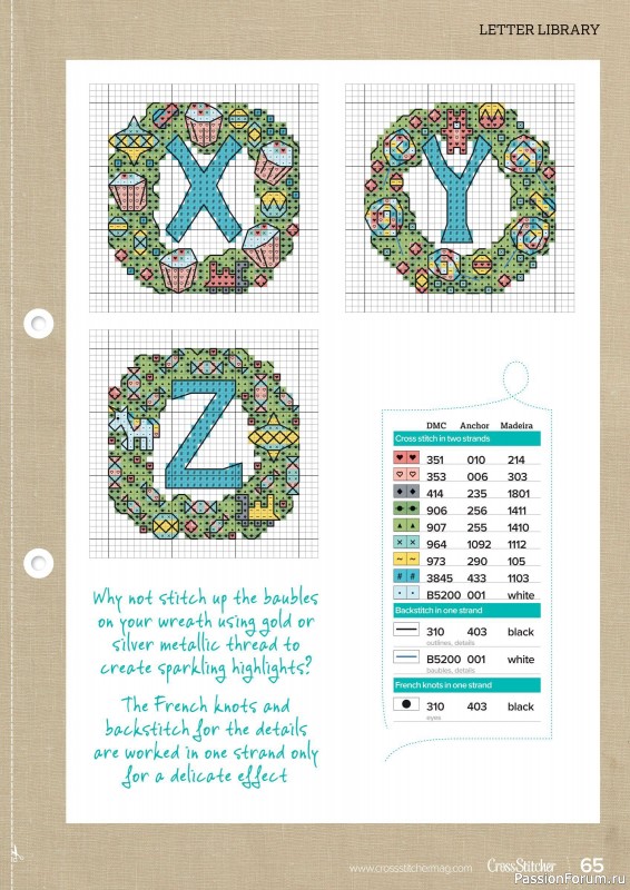 Коллекция вышивки в журнале «CrossStitcher №389 2022»