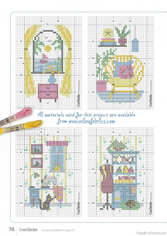 Коллекция вышивки в журнале &laquo;CrossStitcher №434 2026&raquo;