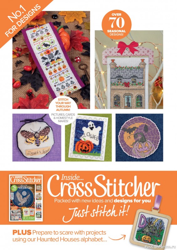 Коллекция вышивки в журнале «CrossStitcher №440 2026»
