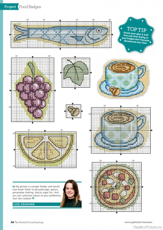 Коллекция вышивки в журнале &laquo;The World of Cross Stitching №370 2026&raquo;