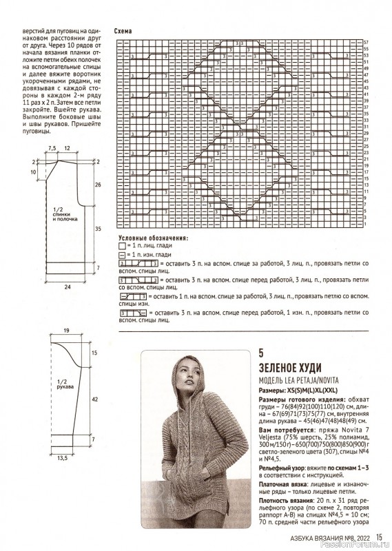 Школа вязания в журнале «Азбука вязания №8 2022»