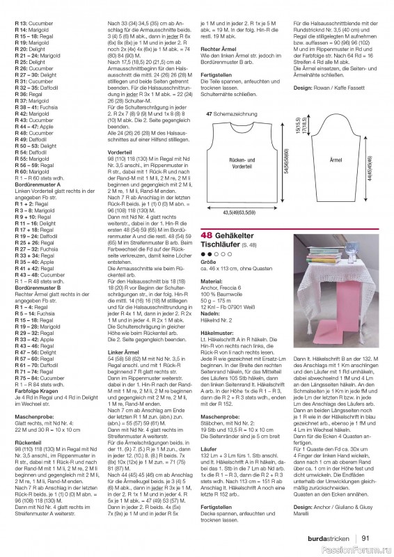 Вязаные модели в журнале «Burda Stricken №3 2026»
