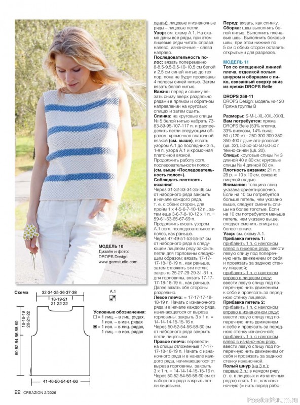 Вязаные модели в журнале &laquo;Creazion №2 2026&raquo;