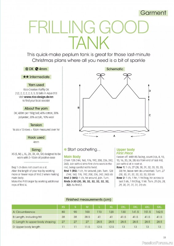 Вязаные проекты крючком в журнале «Crochet Now №127 2025»