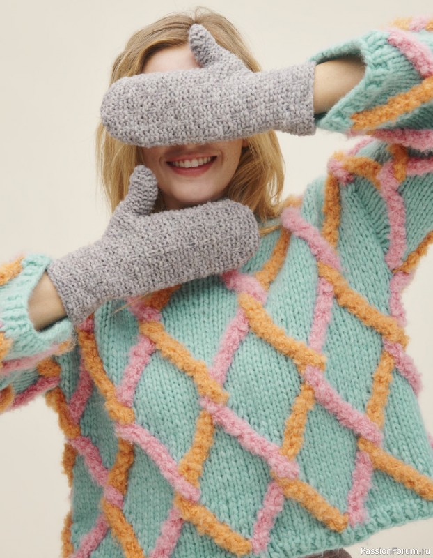 Вязаные проекты в книге «52 Weeks of Chunky Knits». Продолжение