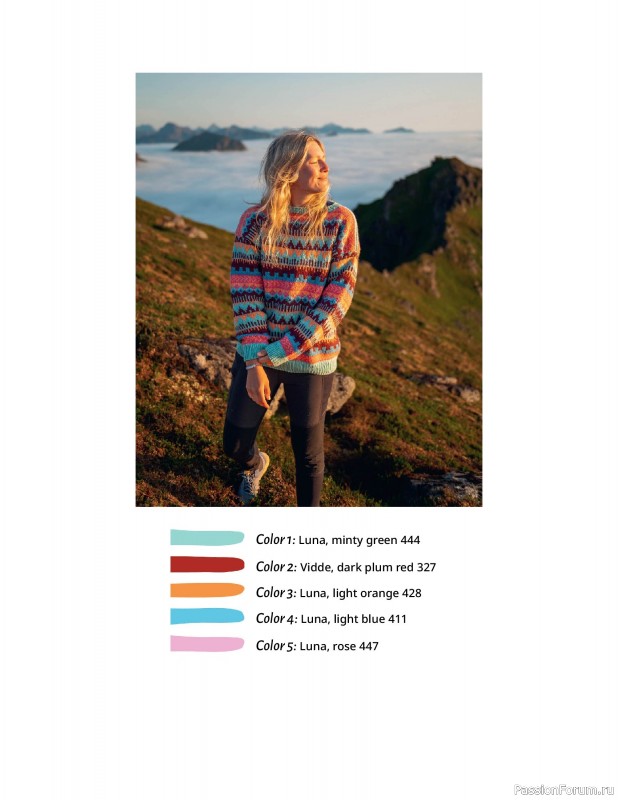 Вязаные проекты в книге «Happy Nordic Knits». Продолжение