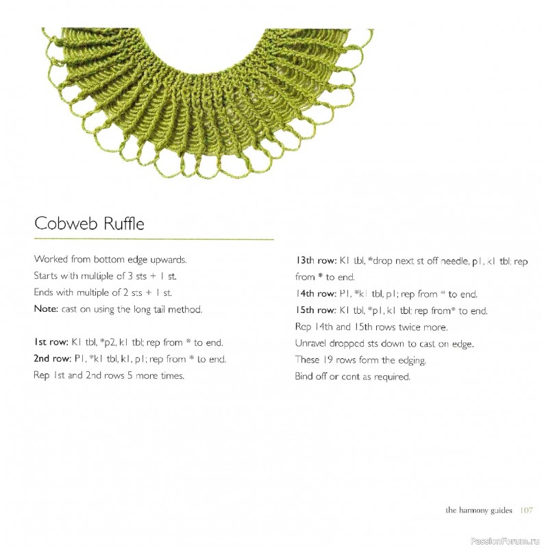 Вязаные проекты в книге &laquo;Knit Edgings & Trims 150 Stitches&raquo;.