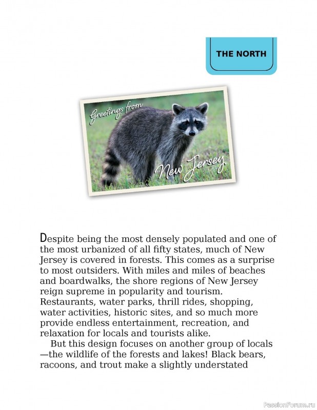 Вязаные проекты в книге «Knitting the U.S.A.». Часть 1