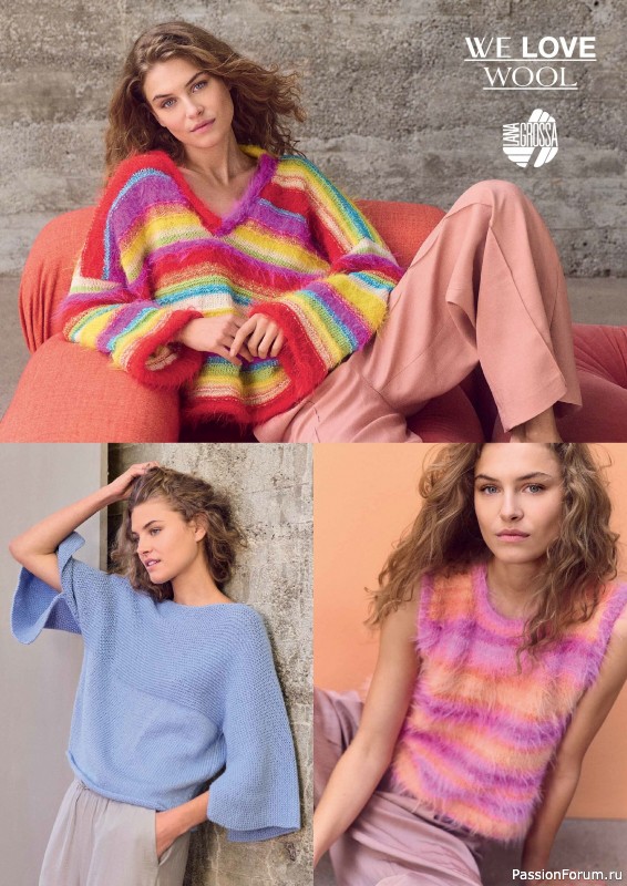 Вязаные проекты в журнале «Burda Stricken №1 2026»