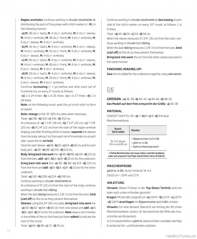 Вязаные проекты в журнале «Concept by Katia All Seasons №7 2026». Часть 2