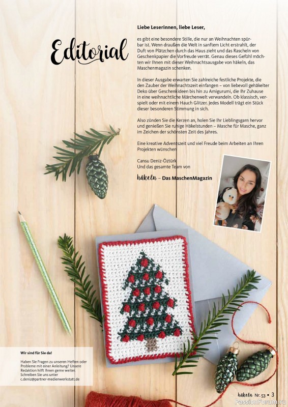 Вязаные проекты в журнале «Hakeln das Maschen Magazin №53 2025»