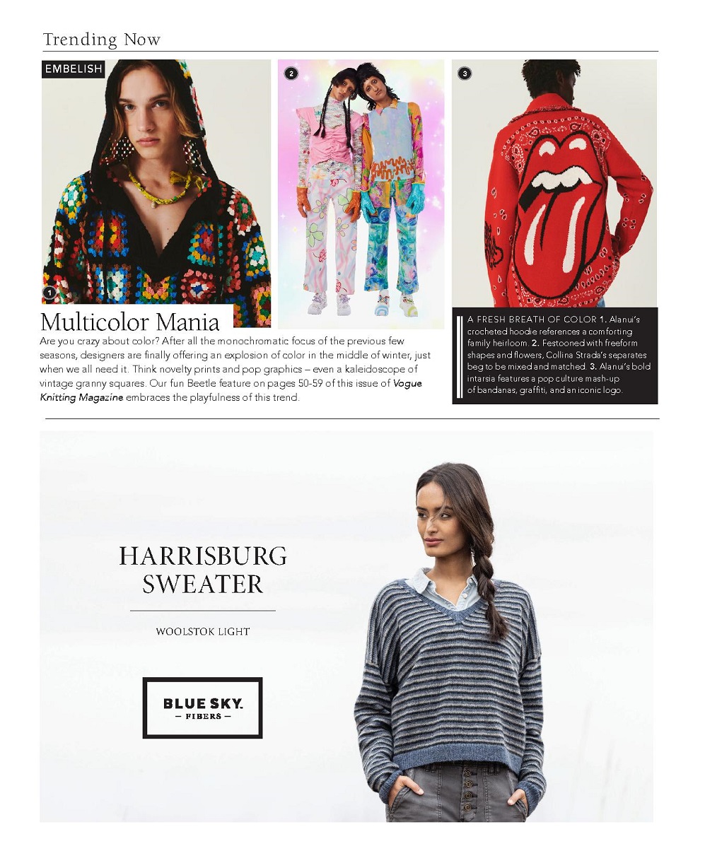 Журнал "Vogue Knitting Winter" 2021/2022. Коллекция трикотажной одежды Журнал "Vogue Knitting Winter" 2021/2022. Коллекция трикотажной одежды