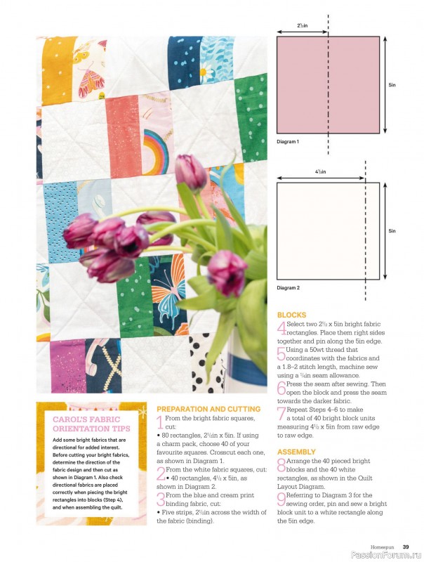 Коллекция проектов для рукодельниц в журнале «Australian Homespun - October-November 2025»