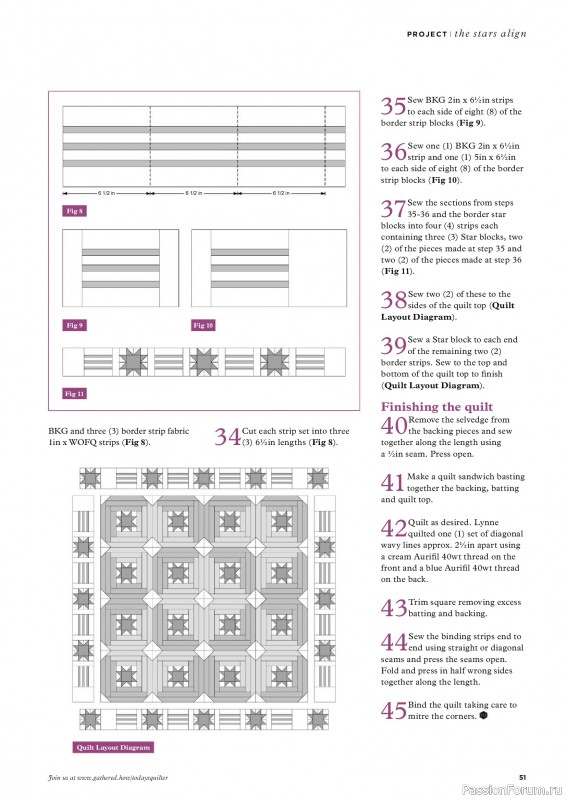Коллекция проектов для рукодельниц в журнале «Todays Quilter №135 2025»