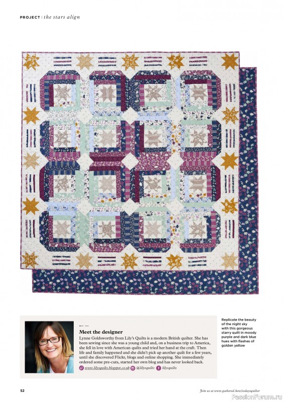 Коллекция проектов для рукодельниц в журнале «Todays Quilter №135 2025»