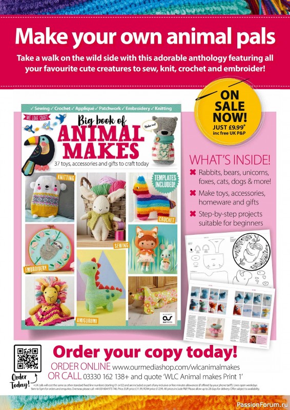 Коллекция вышивки в журнале «Cross Stitch Birds - March 2025»