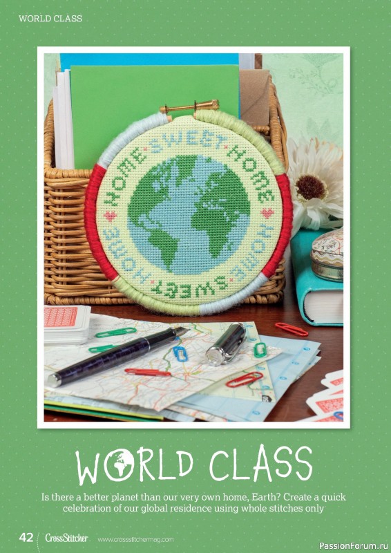Коллекция вышивки в журнале «CrossStitcher №409 2024»