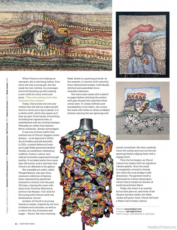 Коллекция вышивки в журнале &laquo;Inspirations №130 2026&raquo;