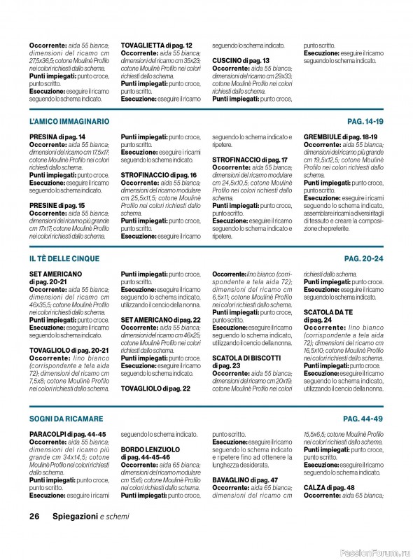 Коллекция вышивки в журнале «Profilo Punto Croce №10 2025»